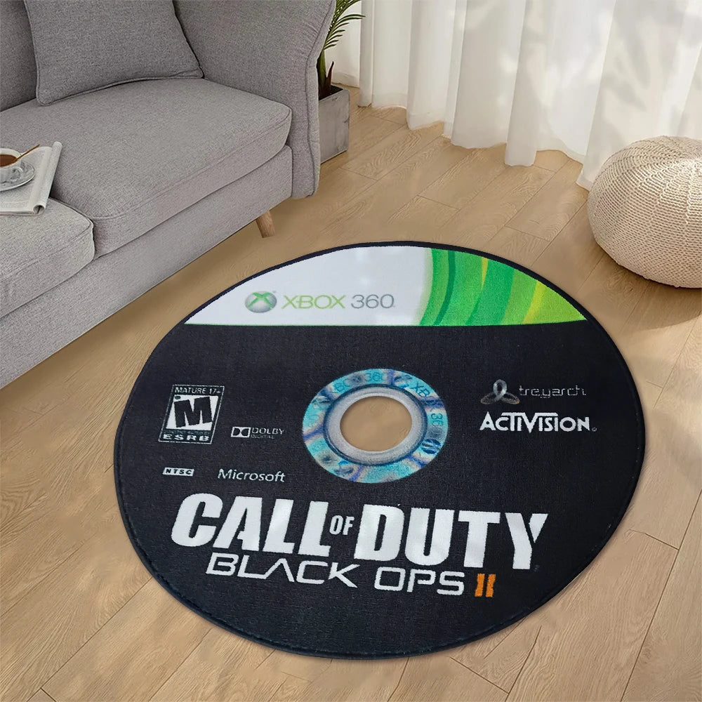 High-Quality COD Game Disc Rugs