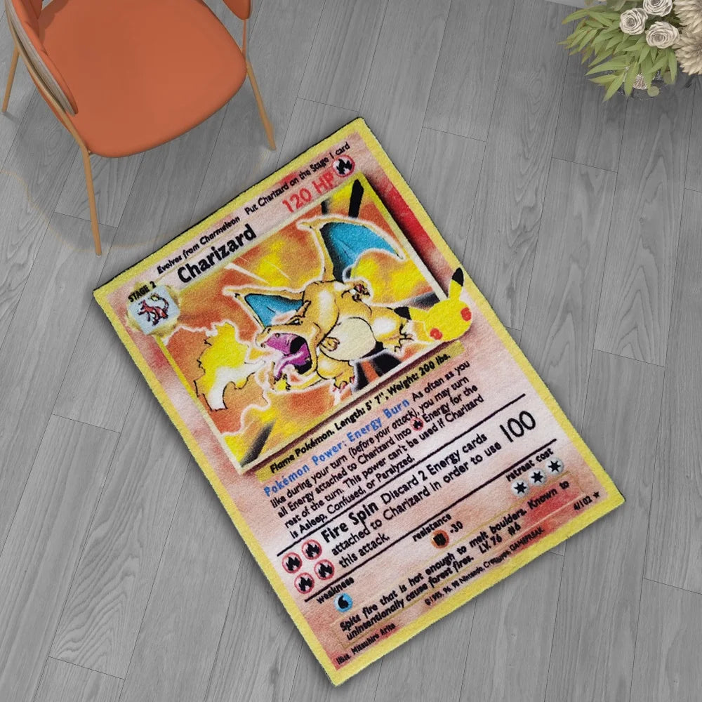 High Quality Pokemon Card Rugs