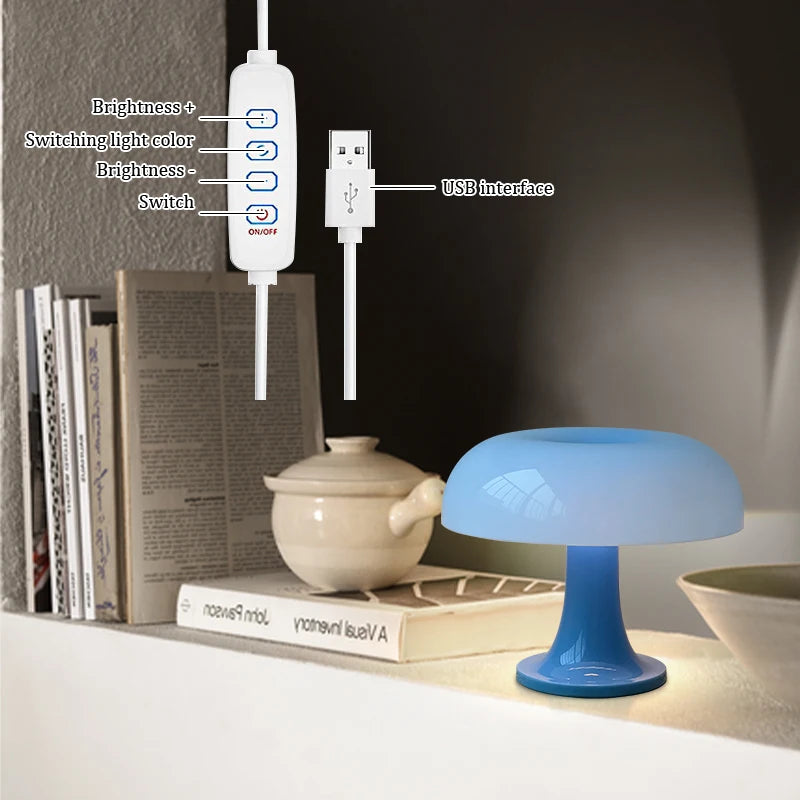 Creative Art Mushroom Lamp