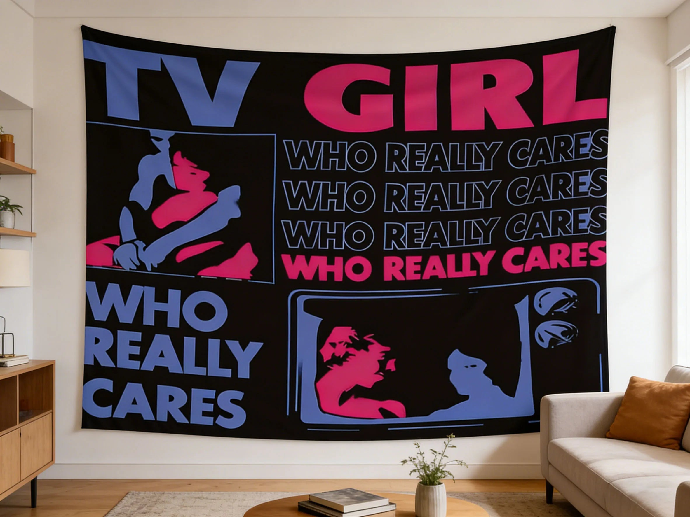 TV GIRL Tapestry