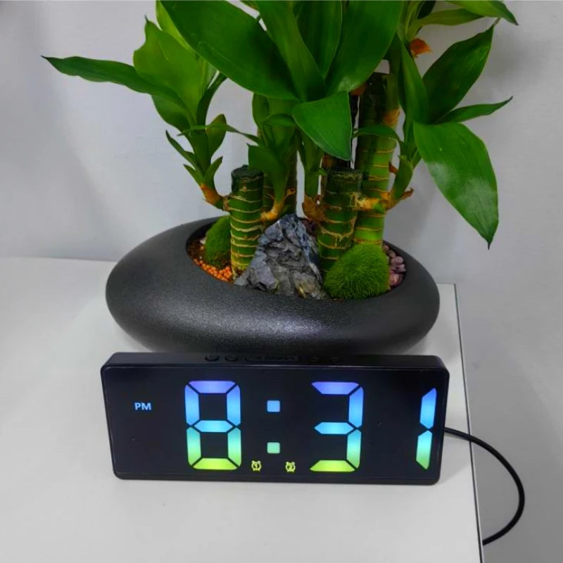 Digital Alarm Clock w/Voice Control