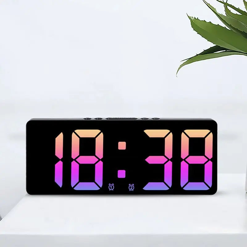 Digital Alarm Clock w/Voice Control