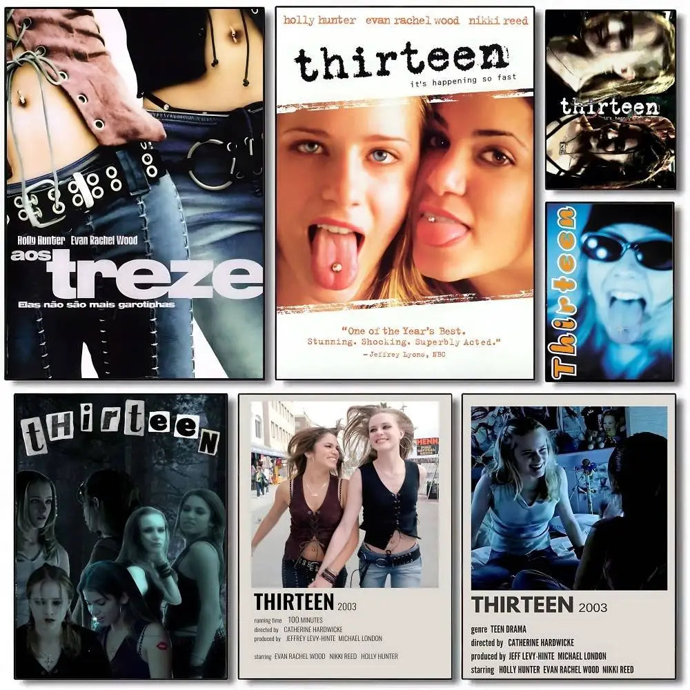 Thirteen Movie Film Poster