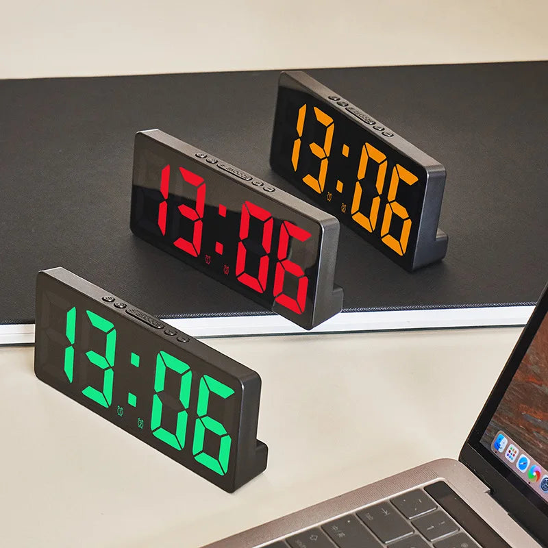 Digital Alarm Clock w/Voice Control
