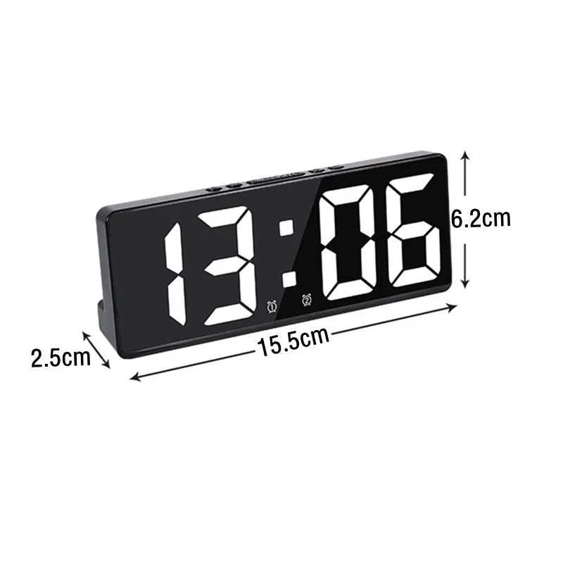 Digital Alarm Clock w/Voice Control